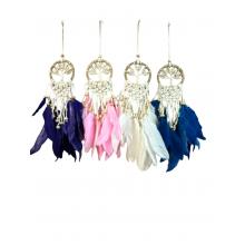 Shell Multi Color Macrame Tree of Life DreamCatcher AB204