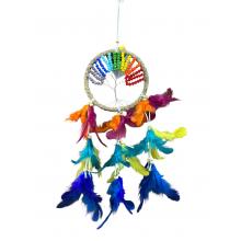 Crystal With Feather Angel DreamCatcher AB216