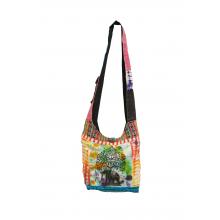 Cotton Tie Dye Elephant /Tree  Bag AGB1076