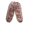 Cotton Razor Cut Multi Color Butterfly Pant  D1338A