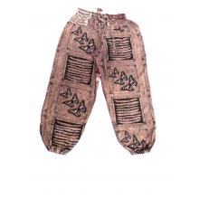 Cotton Razor Cut Multi Color Butterfly Pant  D1338A