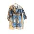 Cotton Vintage Feed Sack Rabbit Hooded Jacket  KTF26234