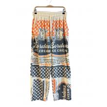 Cotton Vintage Feed Sack Orden Ice-cream Pant KTF26253