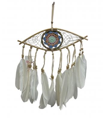 Dream Catcher  Beaded Fringe Third Eye  KTM13