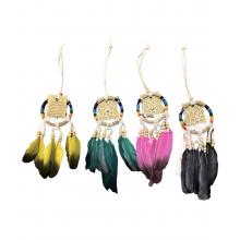 Dream Catcher Multi  Net  Beaded Fringe KTM9