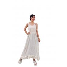 Cotton Tie Knot Ruffle Festival Dress  KTX2565