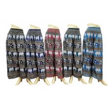 Elephant multi Color Bottom Open Yoga Pant  KTY519