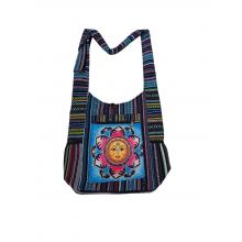 Cotton Multi Side Pocket Lotus Mandala Sun Bag KFC2844