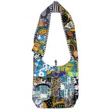 Cotton Multi Color Patchwork Kantha Mountain Bag R26088