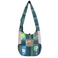 Cotton Blue Multi Quilted Festival Bag R26089 