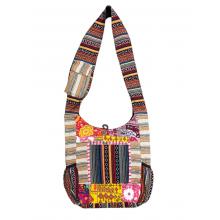 Cotton Multi Color Kantha Mix Patchwork Himalaya Bag R26091