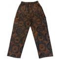 Cotton Brown Multi Sun Moon Pant R26902