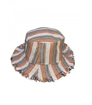 Cotton Mountain Fringe Bucket Sun Hat RIB25889