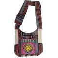 Cotton Multi Color Patchwork Two Pocket Sun Bag RIB26098