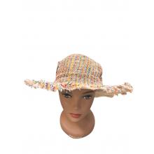 Cotton Hemp Fringe Boho Sun Hat ST1139