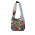 Cotton Multi Blue Patchwork Boho Festival Bag ST1132