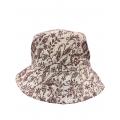 Cotton Hemp Artwork Bucket Sun Hat ST1137 