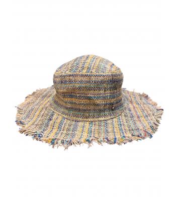 Cotton Hemp Fringe Boho Sun Hat ST1138