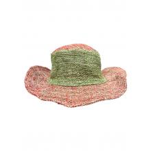 Cotton Hemp Red Fringe Boho Sun Hat ST1140
