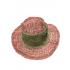 Cotton Hemp Red Fringe Boho Sun Hat ST1140