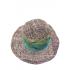 Cotton Hemp Grey Fringe  Boho Sun Hat ST1141