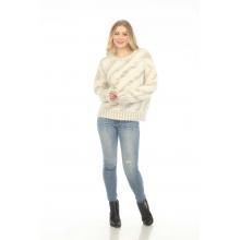 Women 's Knit  Super Soft  Top KF24936