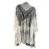 Women Gray shaded  open front  cardigan KS24802