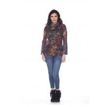 Animal Print Tunic Top KBS263