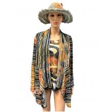 Women's Grand canyon Burnout Top Attached Cardigan KCT24708