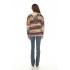 Mountain Cloud Ombre V neck  hoodies Sweater pullover KN22259