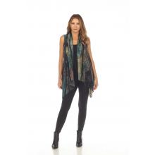 Open Front Long Cardigan Vest (KV8150)