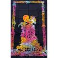 Skeleton Lovers Roses Tapestry B100