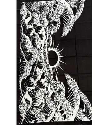 Abstract Elephant Sun Tapestry B105