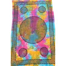 Psychedelic Tie‑Dye Tapestry B41