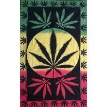 CANNABIS ROUND TRINGA TIE DYE B177