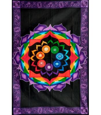 Rainbow Chakra Tapestry B92