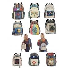 Hemp / Cotton  Himalayan Backpack Assorted