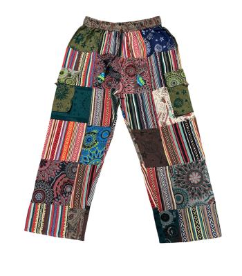 Cotton Multi Color Patchwork Festival Pant DT112
