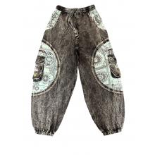 Sun Moon Mushroom Box Pocket Pant HF34