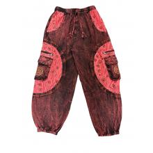 Swirl Box Pocket Pink Mushroom Pant HF36