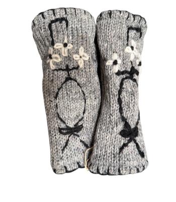  Knitted Wool Handwarmers  HW06
