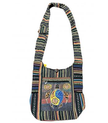 Cotton Aztec Side Pocket Turtle Bag  KFC2978