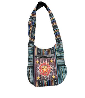 Cotton Aztec Side Pocket  Star & Sun Bag KFC2976