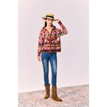 Gems Wester Aztec Zip Hooded Sweater Jacket KN25536