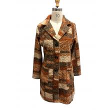 Women Grand Canyon Three Button Plaid Jacket KT25572