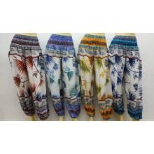 Rayon Leaf Assorted Yoga Trouser KTY153