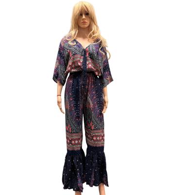 Mandala Top and Trouser Set  KTY418