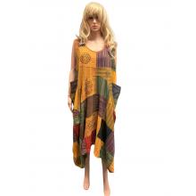 Cotton Bohemian Free Style Dress LF533