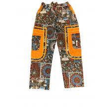 Cotton Multi Patch Box Pocket Mushroom Pant NC40