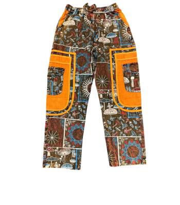 Cotton Multi Patch Box Pocket Mushroom Pant NC40 